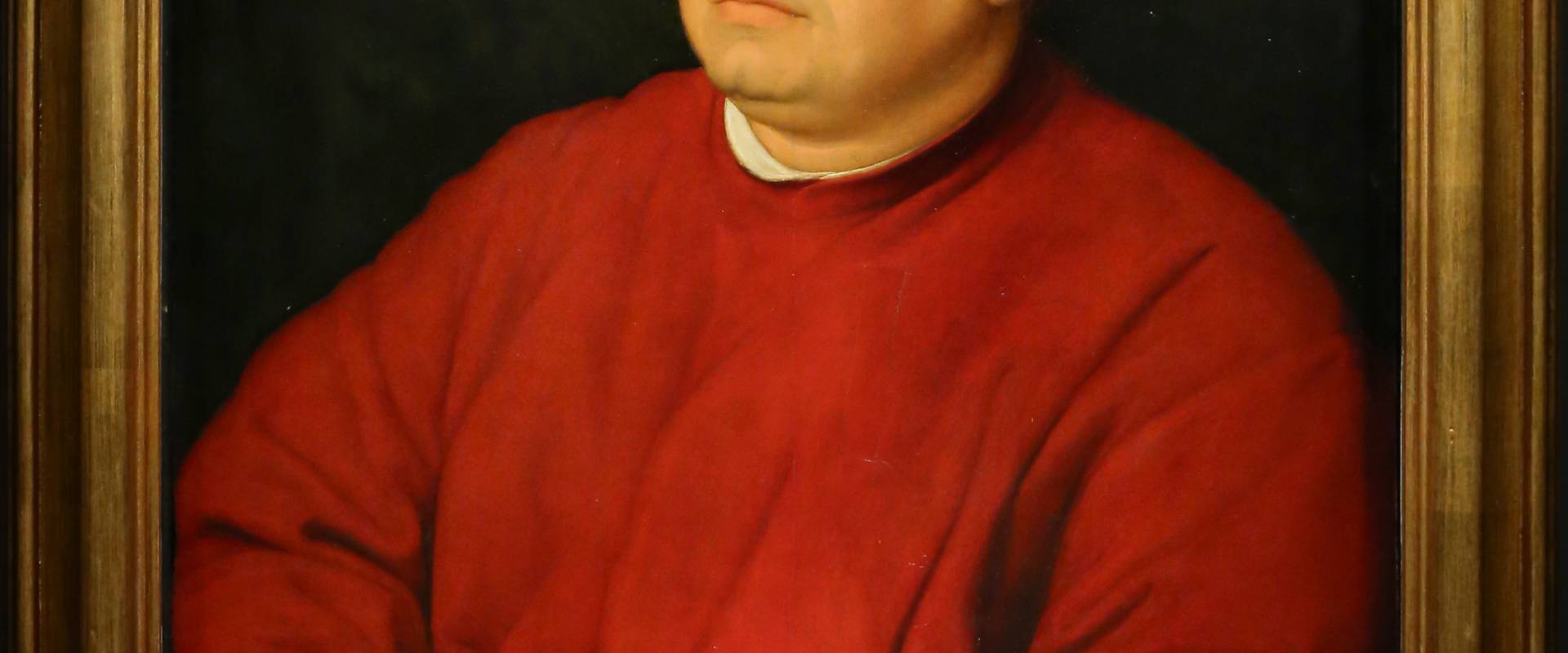 Raffaello, ritratto di tommaso inghirami detto fedra, 1510 ca. (fi, palatina) 01 foto di Sailko
